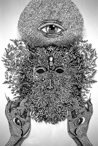 Arriving from the Dwelling Below the Earth von Heather Ford, Zeichnungen kaufen auf Singulart