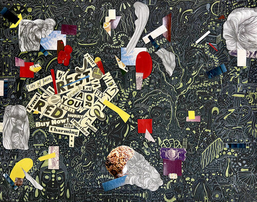 Figuring it Out van Heather Ford, Tekening te koop op Singulart