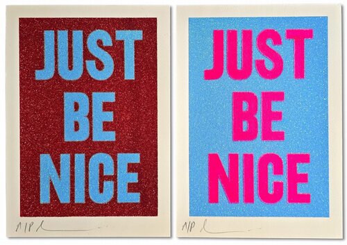Just Be Nice - SET von Dave Buonaguidi, Druck kaufen auf Singulart