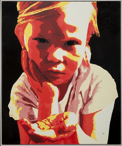 Ihr seid geizig! by Annika Korbitsch, Painting for Sale on Singulart
