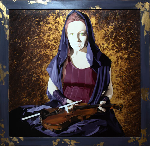 Die Geigerin by Annika Korbitsch, Painting for Sale on Singulart