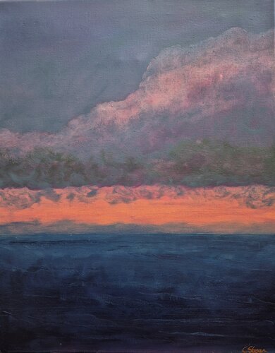 One Strip of Light von Chantelle Stean, Malerei kaufen auf Singulart