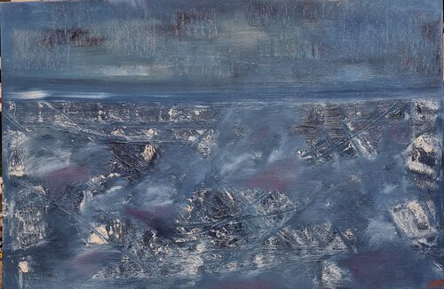 Tectonic Calm von Chantelle Stean, Malerei kaufen auf Singulart