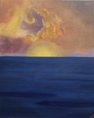 The Sky in a Generous Mood by Chantelle Stean, Painting for Sale on Singulart
