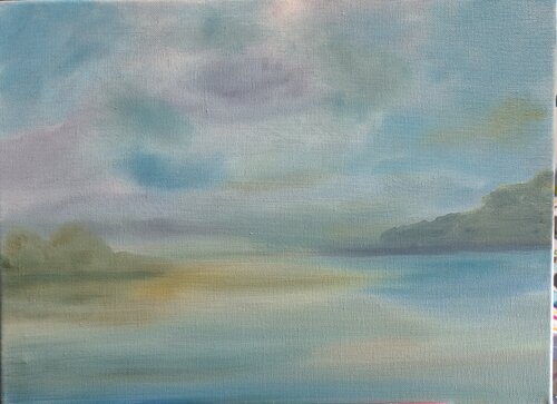 Quiet Estuary von Chantelle Stean, Malerei kaufen auf Singulart