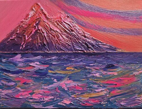 Crimson Peak by Chantelle Stean, Painting for Sale on Singulart