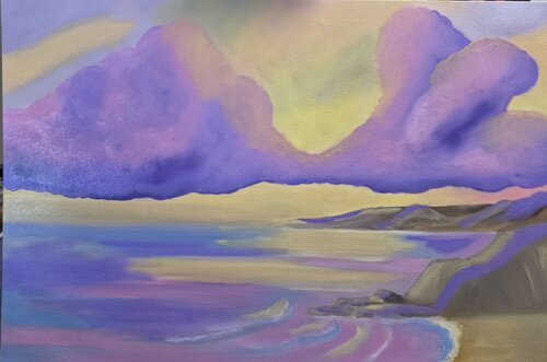 Pastel Heaven de Chantelle Stean, Pintura a la venta en Singulart