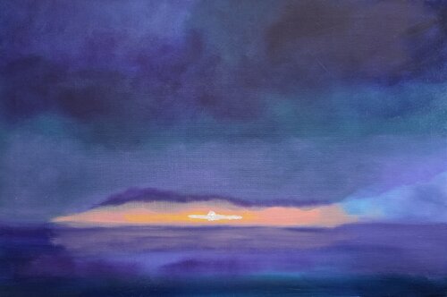 Please Stay par Chantelle Stean, Peinture en vente sur Singulart