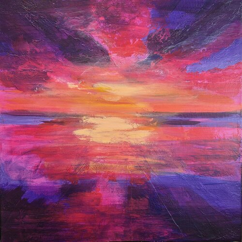 The Fire that Remained by Chantelle Stean, Painting for Sale on Singulart