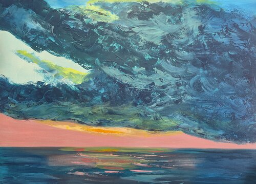 Weight Above Whisper by Chantelle Stean, Painting for Sale on Singulart