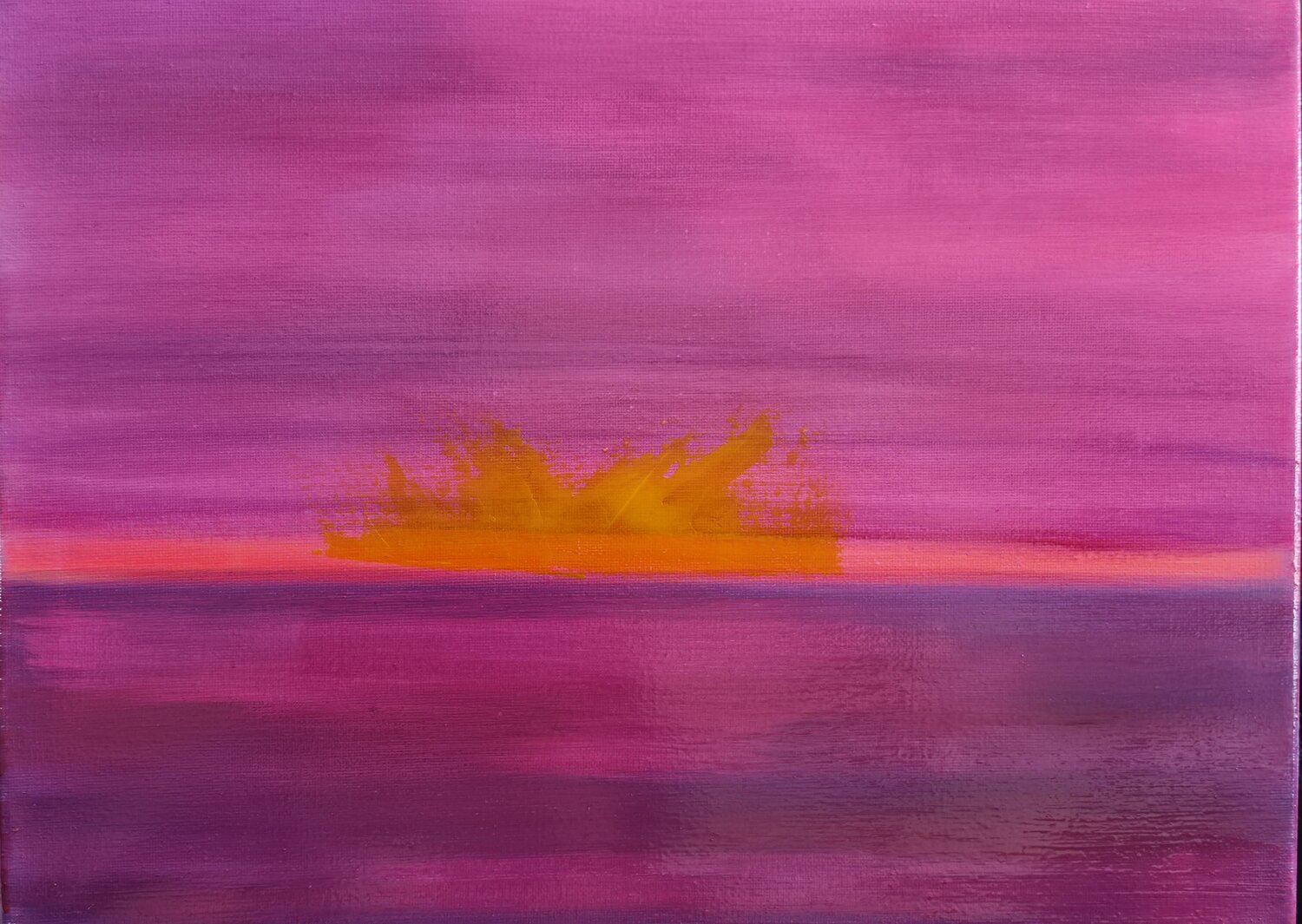 Whispers of the Horizon Chantelle Stean Originalgemälde zu verkaufen