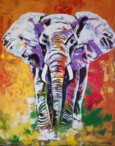 Majesté chromatique van Patrick Liotard lopez, Schilderij te koop op Singulart