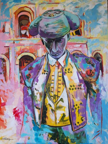 Statue Nimeno von Patrick Liotard lopez, Malerei kaufen auf Singulart