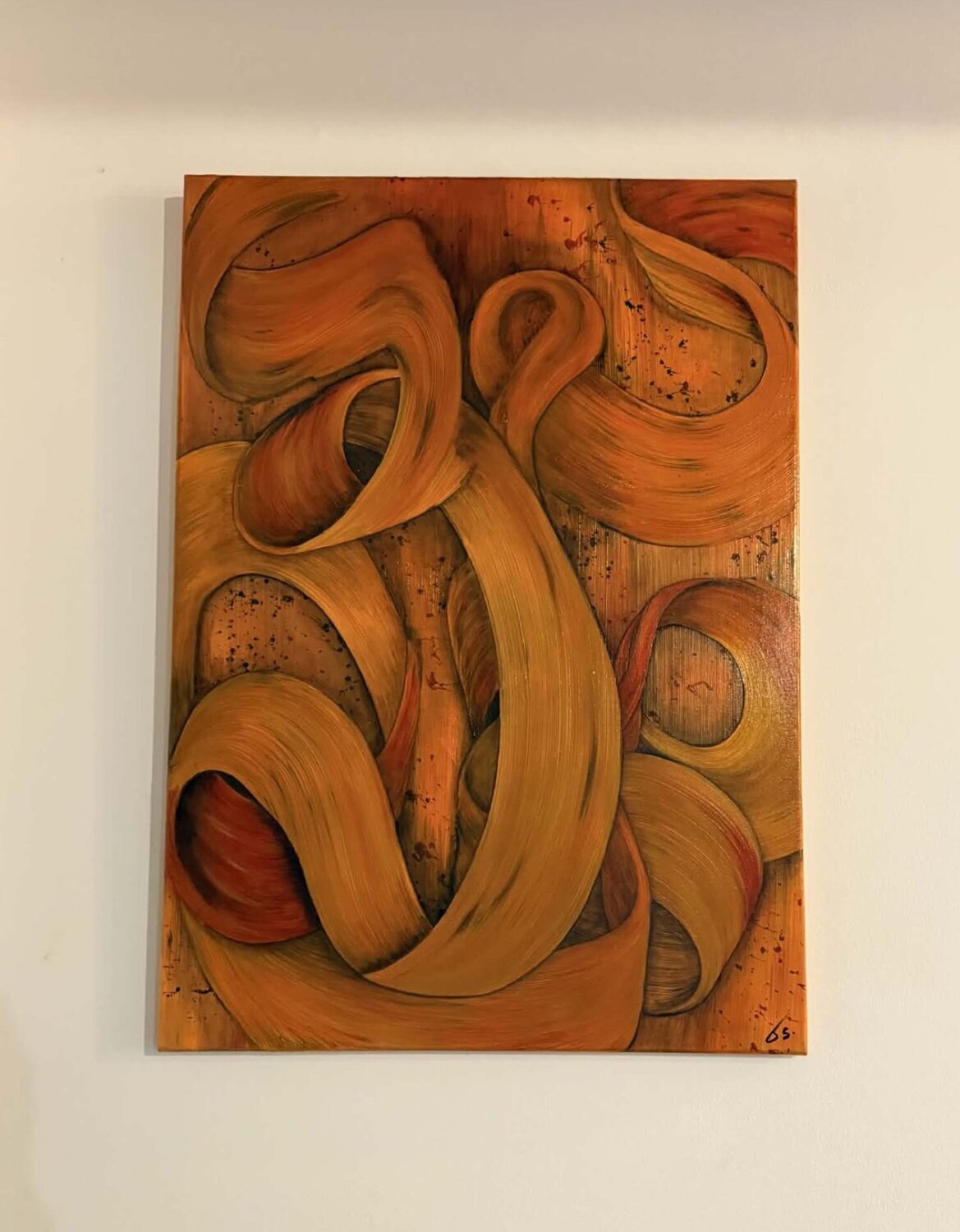 Orange continium SUZY PAYSAN