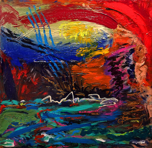 Garden of Eden di Banning Lary, Pittura in vendita su Singulart