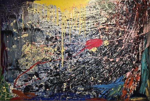 Joyous Liberation of a Somber Personality di Banning Lary, Pittura in vendita su Singulart