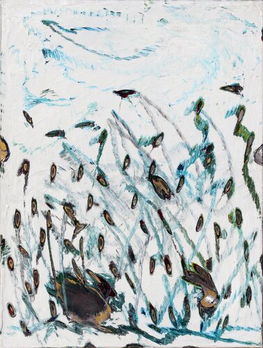 Peacocks di Banning Lary, Pittura in vendita su Singulart