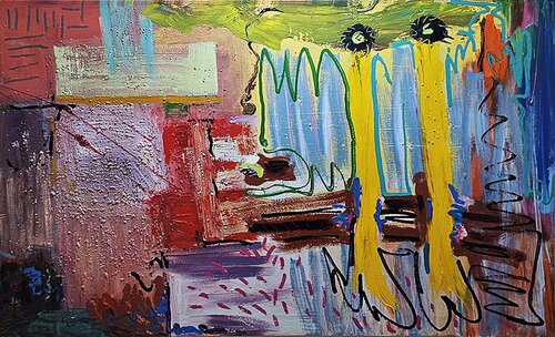 Inquisitiveness di Banning Lary, Pittura in vendita su Singulart