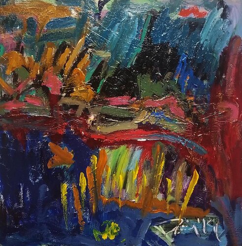 Battlefield di Banning Lary, Pittura in vendita su Singulart