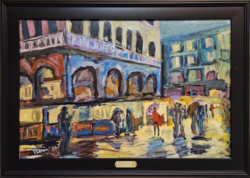 Como Christmas di Banning Lary, Pittura in vendita su Singulart