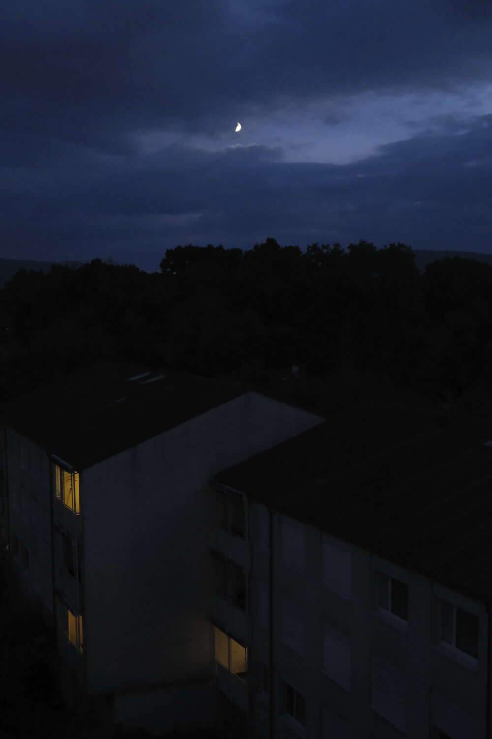 Through my window at night Nadine Loretan