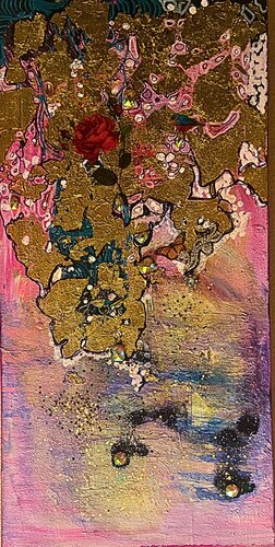 Gold Effect On Land de Candace Marquette, Otros medios a la venta en Singulart