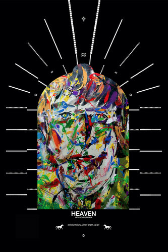 Heaven with John Lennon de Brett Ashby, Digital a la venta en Singulart