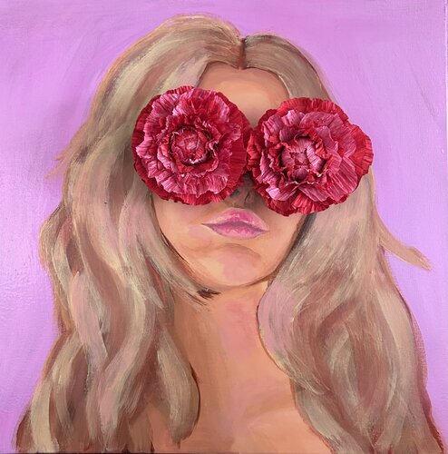 blonde van micka., Schilderij te koop op Singulart