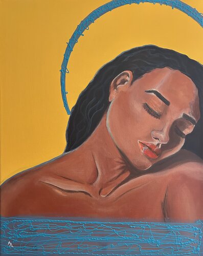 Sacred Rest par micka., Peinture en vente sur Singulart