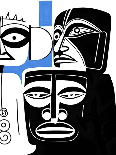 Druids  (unique 1/1 edition) di Bonobo Stone, Digitale in vendita su Singulart