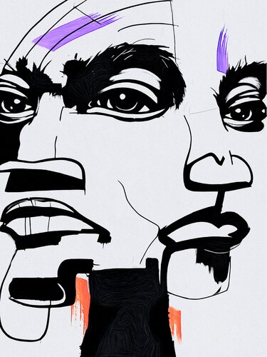 Between a Rock and a Hard Place (unique 1/1 edition) di Bonobo Stone, Digitale in vendita su Singulart