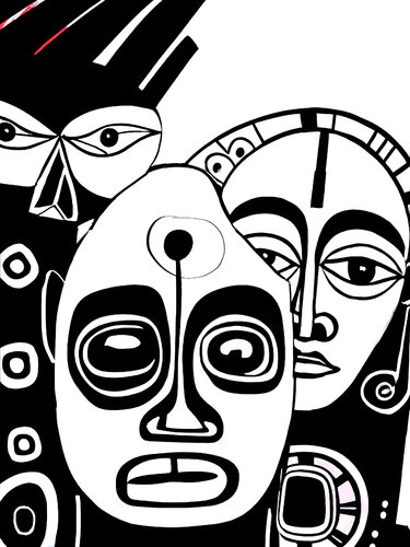 Return of the Shaman (1/1 limited edition) de Bonobo Stone, Digital a la venta en Singulart