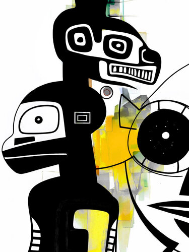 Cosmic Shift (1/1 limited edition) di Bonobo Stone, Digitale in vendita su Singulart