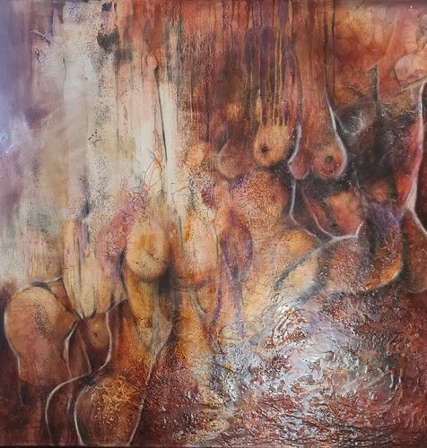 INTIMATE TOUCHES von cyril CICHY, Malerei kaufen auf Singulart