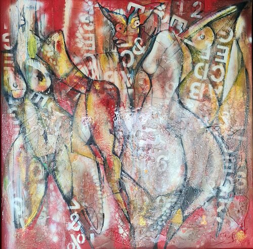 TRIAL WITHIN by cyril CICHY, Painting for Sale on Singulart