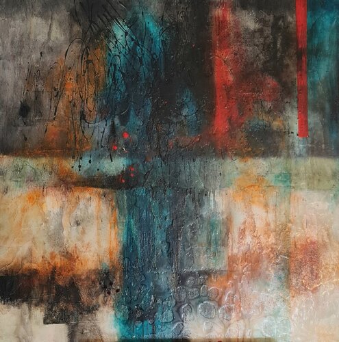 FIREWORK von cyril CICHY, Malerei kaufen auf Singulart
