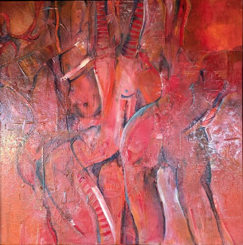 RAW DESIRE UNVEILED di cyril CICHY, Pittura in vendita su Singulart
