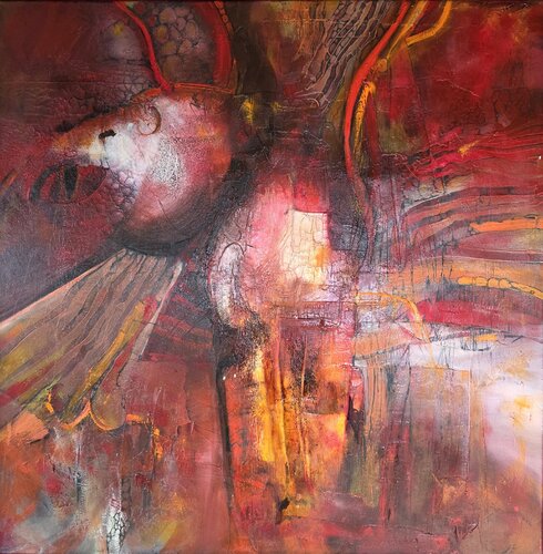 INFERNO WITHIN von cyril CICHY, Malerei kaufen auf Singulart