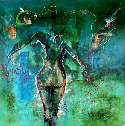 WILD PULSE di cyril CICHY, Pittura in vendita su Singulart