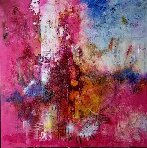 WISPERS OF PASSION by cyril CICHY, Painting for Sale on Singulart