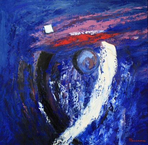 Abstrait N° 1253 von J-F CLEMENCEAU, Malerei kaufen auf Singulart