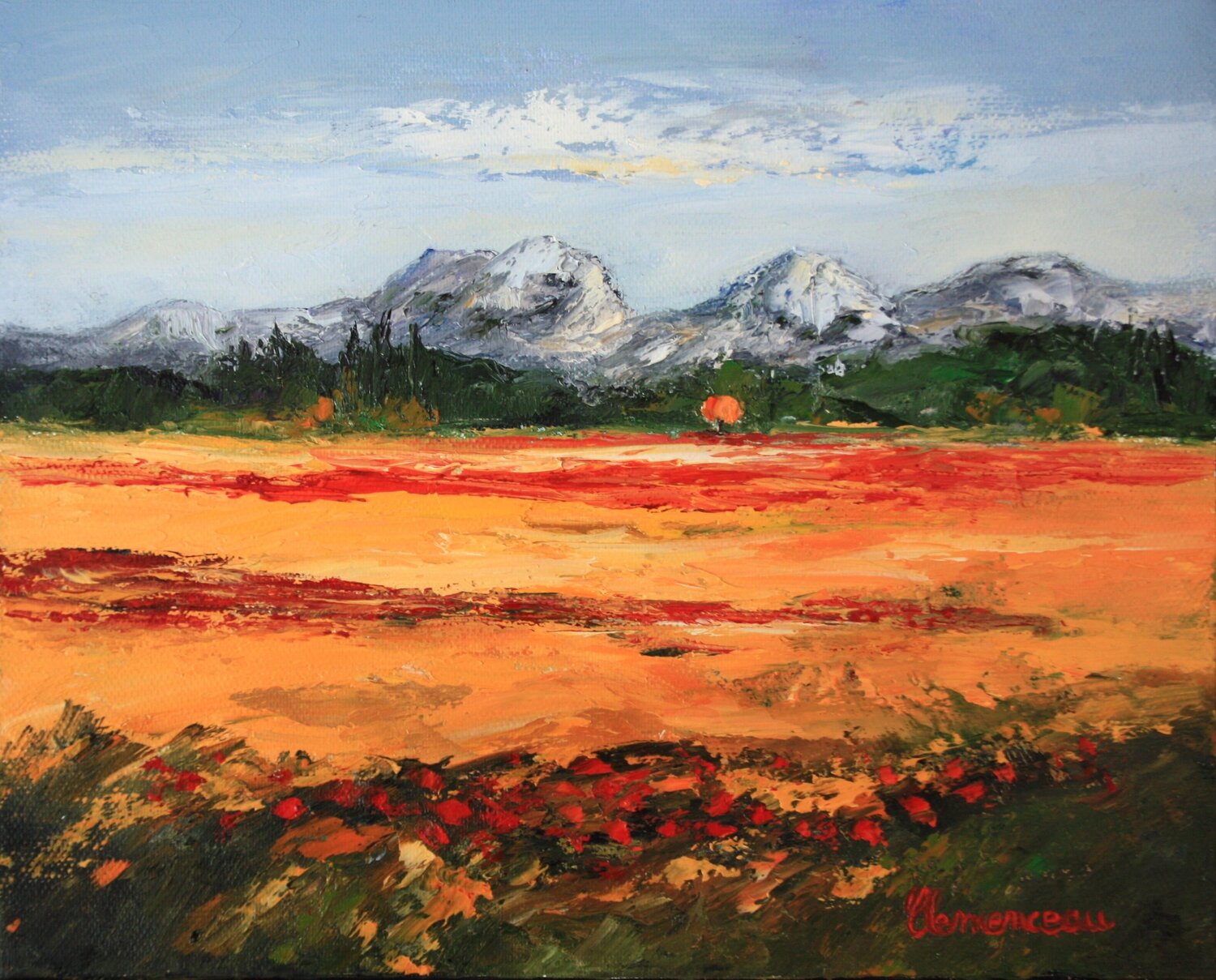 Sérénité dans les Alpilles - Provence J-F CLEMENCEAU