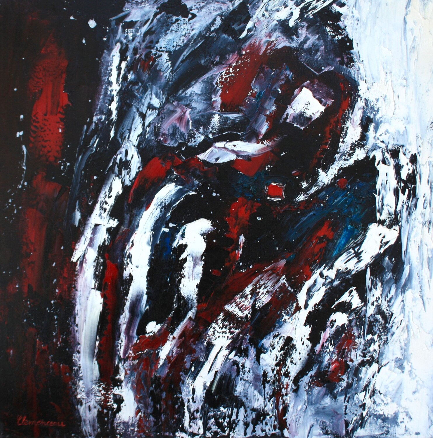 Abstrait N° 1087 J-F CLEMENCEAU