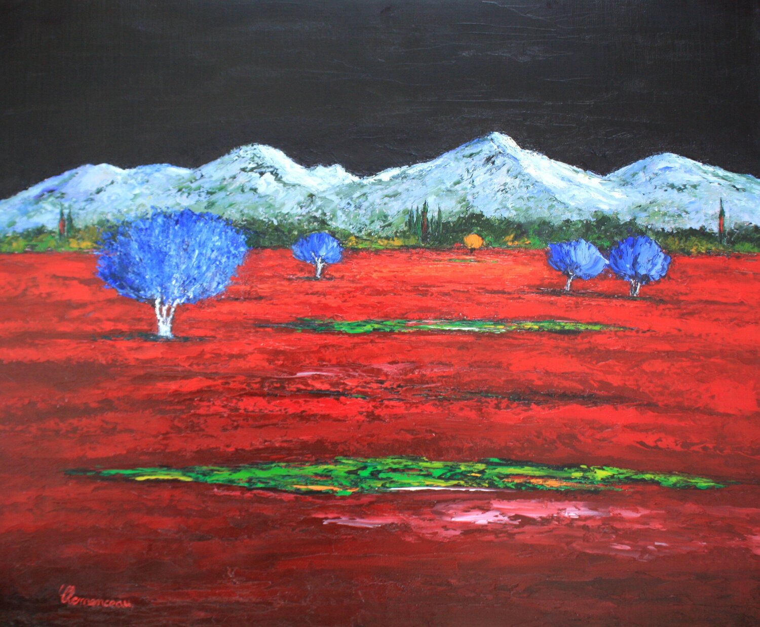 Rouges Alpilles - Provence J-F CLEMENCEAU