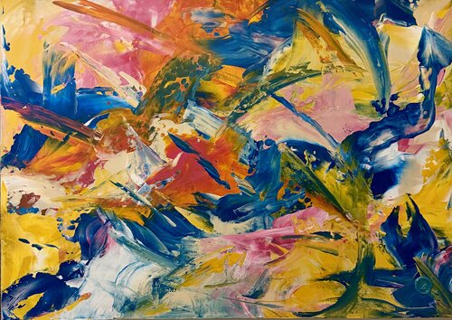 Verschütteter Morgen de Anne Lilly Lippek, Pintura a la venta en Singulart