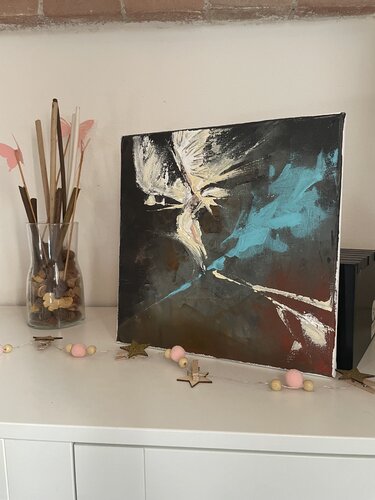 L’ airone de Alessandro Badii, Pintura a la venta en Singulart