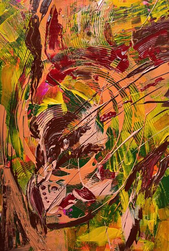 Crecimiento by Islandy León Aguila, Painting for Sale on Singulart