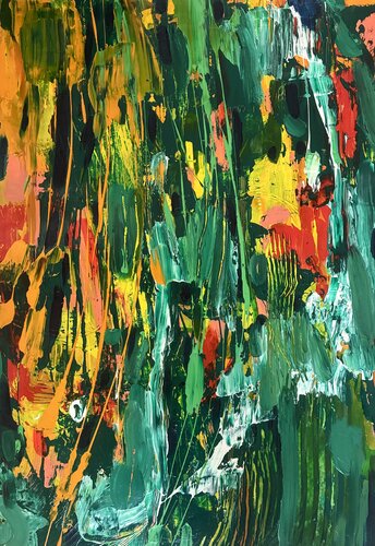 Recursivas de Islandy León Aguila, Pintura a la venta en Singulart