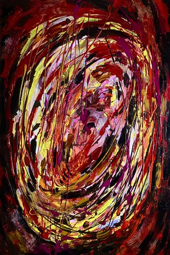 Levitación van Islandy León Aguila, Schilderij te koop op Singulart
