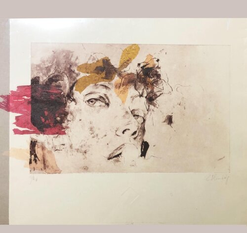 las flores son palabras by CARMEN ALMÉCIJA, Work on Paper for Sale on Singulart
